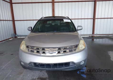 2004 Nissan Murano Sl from USA, damaged, VIN JN8AZ08W14W304349